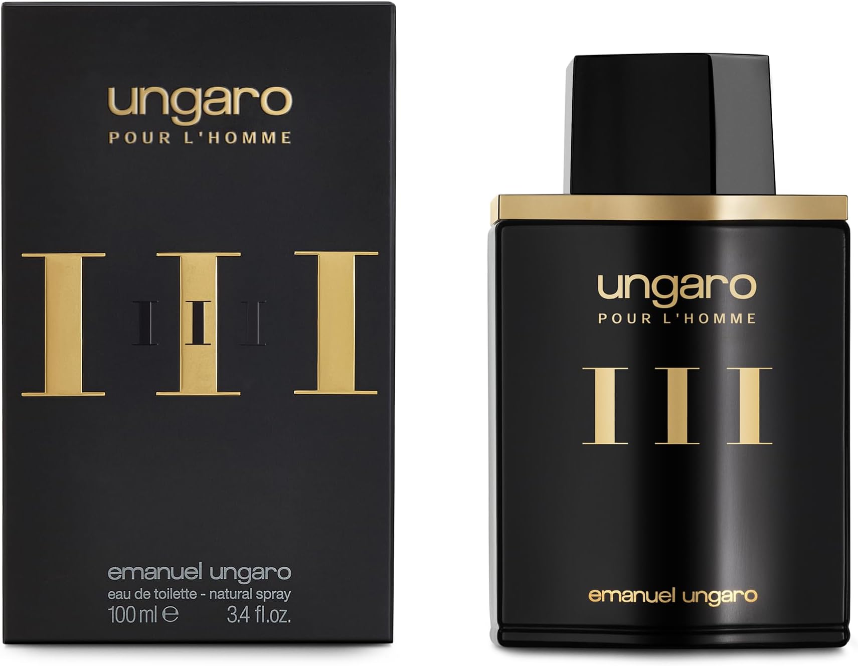 Ungaro III - perfume for men, 100 ml - EDT Spray