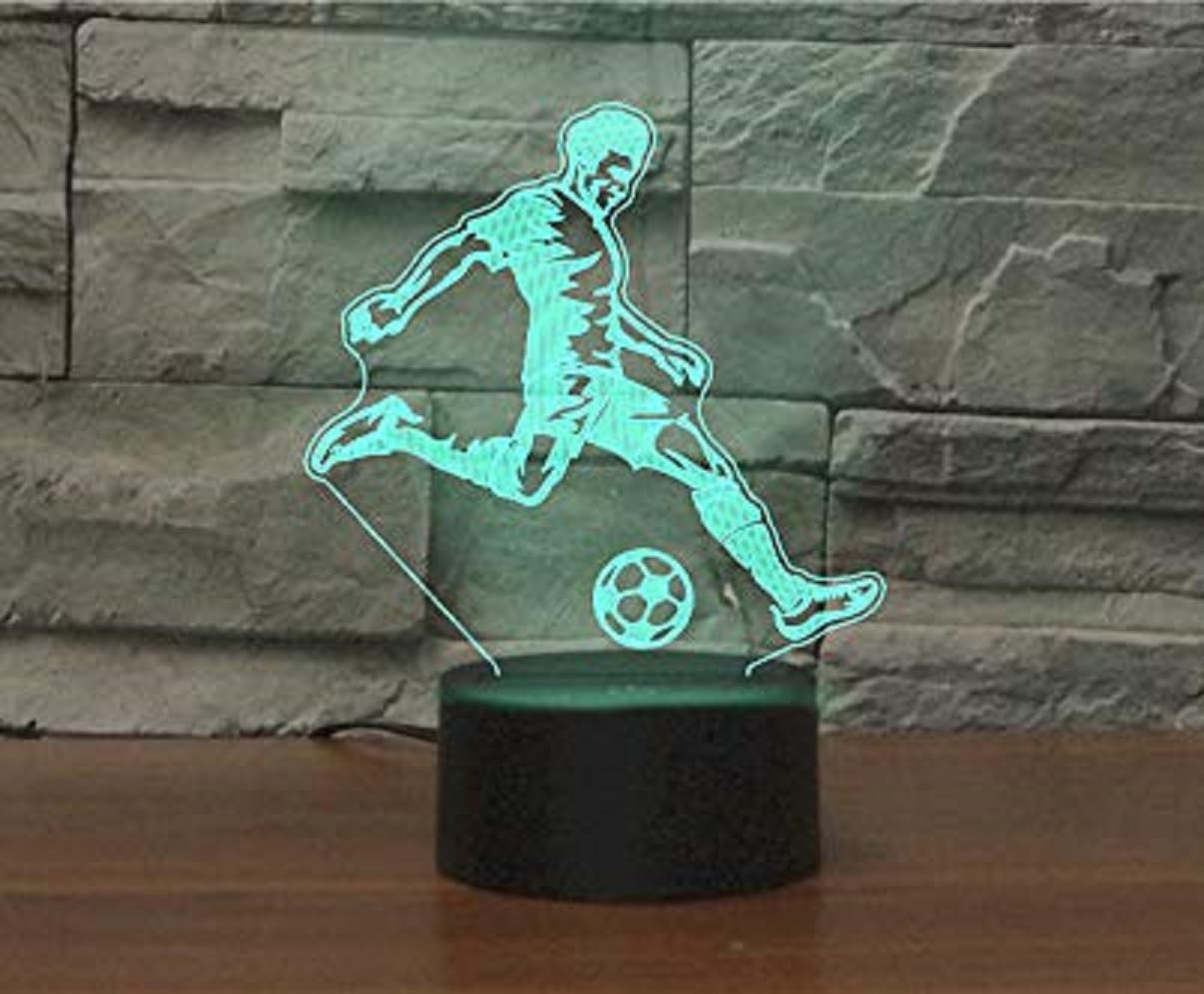 Phare 3D Télécommande 16 Couleurs Veilleuses Illusion