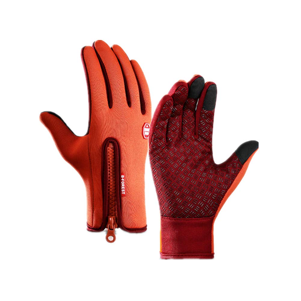 Cycling Winter Gloves Windstopper Gloves Thermal Waterproof Gloves Mens  Winter Warm Anti-Slip Gloves For Outdoor Running Climbing Hiking Driving