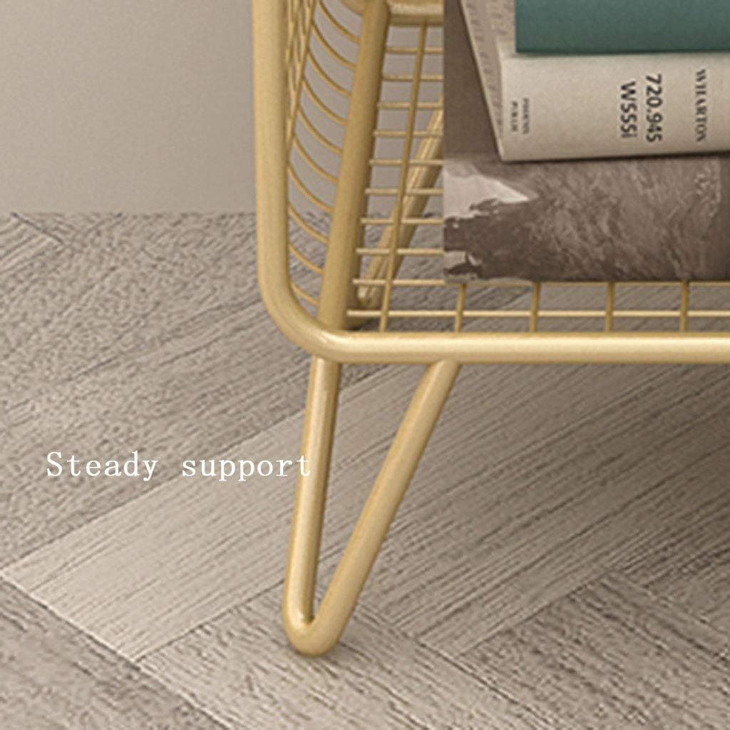 Magazine Holder Newspaper Rack Floor Metal Living Room Office Home Simple Storage