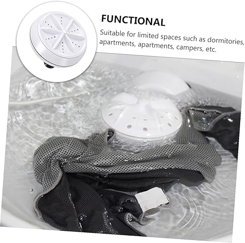Miniatura 5 de Mini lavadora portátil USB para viajes, dormitorio, apartamento, lavado rápido, limpiador de ropa interior, calcetines, toallas, bajo consumo de