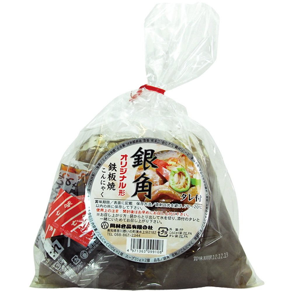 Amazon.co.jp: Okabayashi Foods Konjac Corolin Teppanyaki Konnyaku