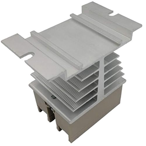 Miniatura 5 de Alesuc Relé de estado sólido SSR-40AA 40A+disipador de calor