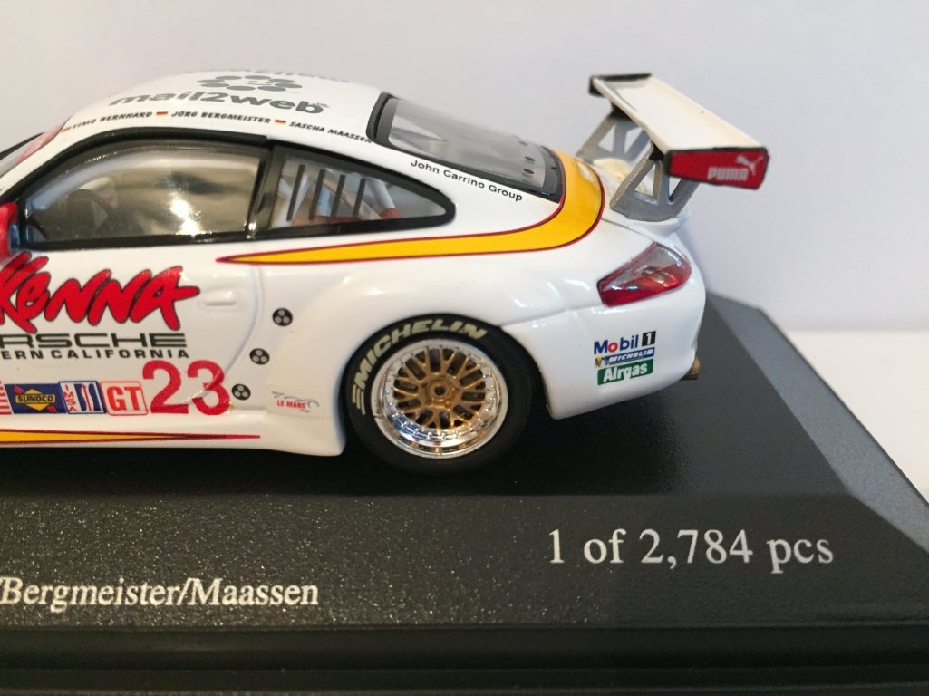 Amazon.co.jp: Minichamps DP 1/43 ポルシェ911 GT3-RSR (No.23