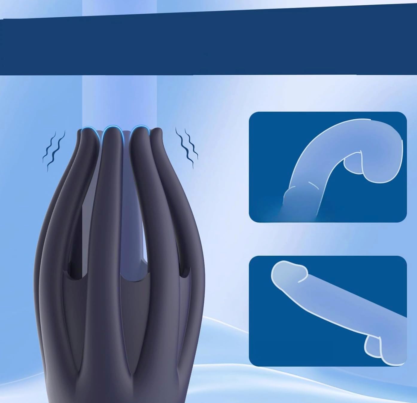 Male Vibrating Masturbator for Men, Penis Trainer and Stimulator FI88850
