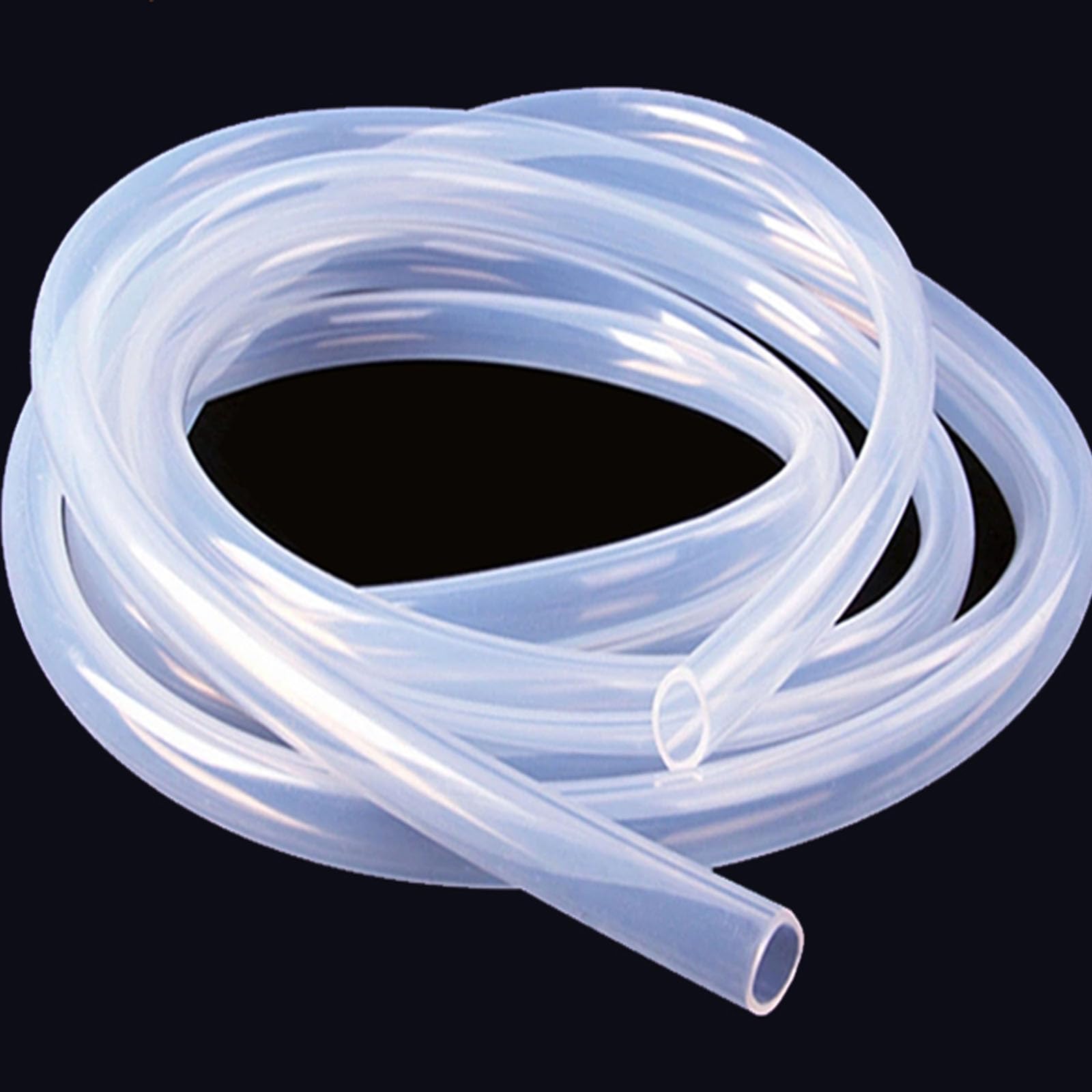 COYOUCO Food Grade Silicone Hose High Temperature Resistant Silicone Hose 1 Meter Long Silicone Tubing (3.28 Feet) Suitable for Home Brewing,10mm*18mm