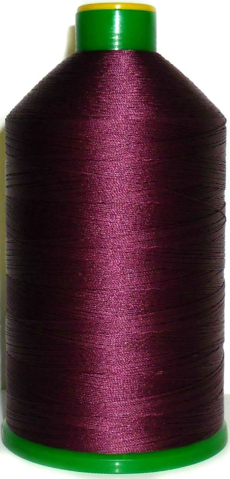 Strong Bonded Nylon Thread 40'S, 3000MTRS, SOMABOND Threads (Wine 408)