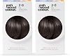 Josh Wood Colour - Ammonia-Free Hair Dye - Permanent Hair Colour with 100% Grey Coverage - Vegan Friendly, Natural-Looking Results, Shiny & Hydrated Hair | 2.0 (Black)