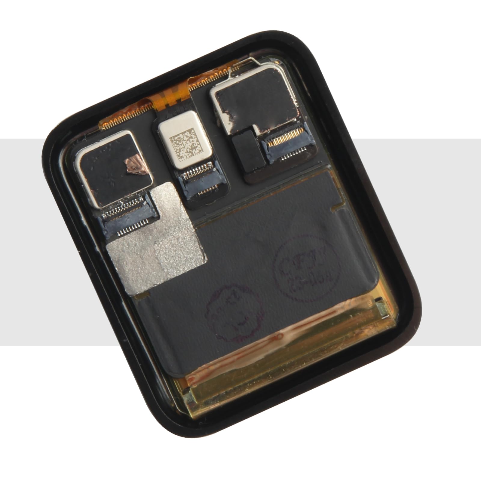 Écran LCD de rechange pour Apple Watch Series 3 42 mm pour Apple Watch Series 3 Écran tactile numériseur en verre avec capteur en verre Assemblage complet avec pièce de réparation (GPS 42 mm)