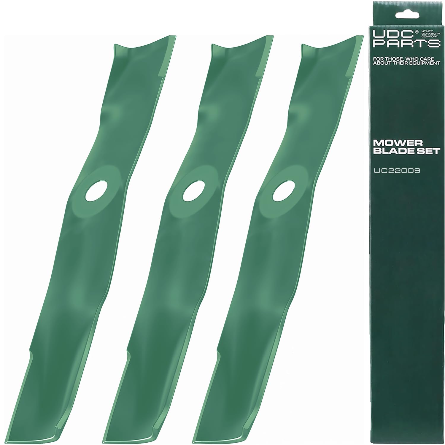 UDC Parts M145476 UC22009 John Deere 48 Inch Mower Blades Replacement X350