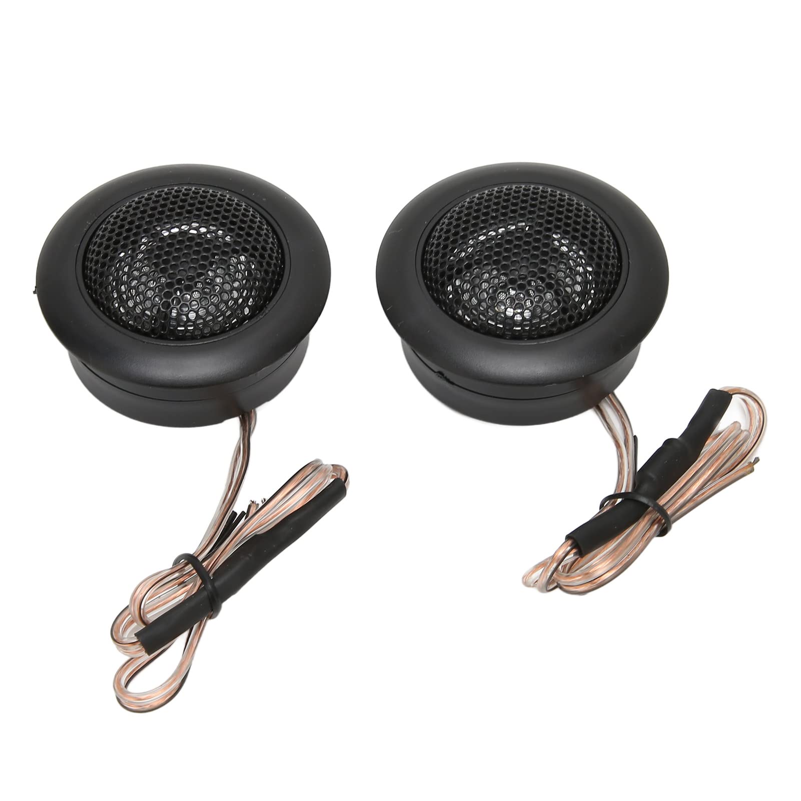 Tweeter Auto 2 Pezzi Da 800W – A Cupola, 35W Nominali, 4Ω, In ABS, Con Adesivi E Viti Per Installazione Facile Su Qualsiasi Auto