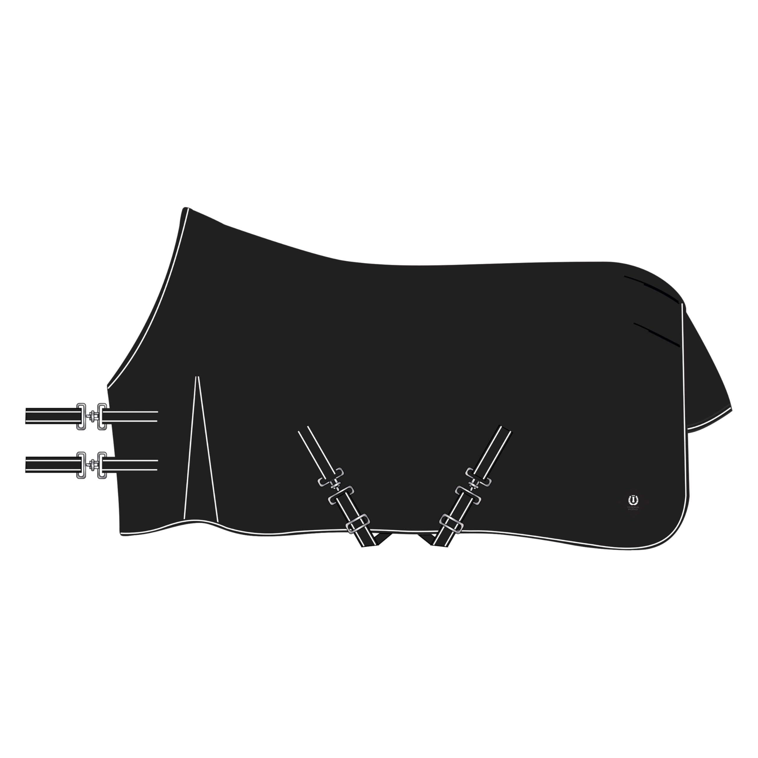 Imperial Riding IRHBasic 0 g Fleece Outdoor Blanket, Without Neck Piece, Lightweight Outdoor Blanket, Weatherproof Material