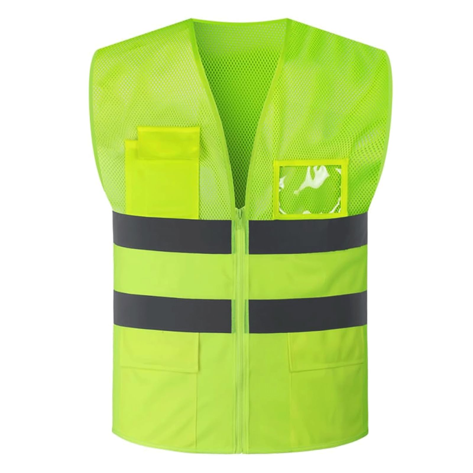 hi vis chaleco reflectante de alta visibilidad, Chaleco de seguridad Chalecos de seguridad reflectantes ligeros