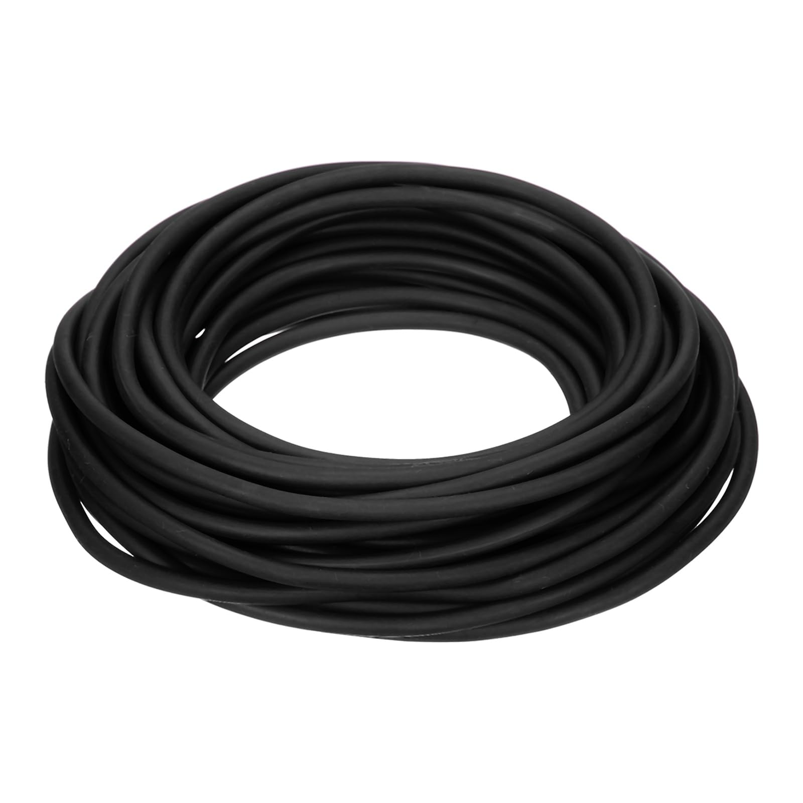 YELARXI Natural Latex Rubber Band, 32.8 ft Slingshots Replacement Bands 0.16"x0.08"(ODxID) Heavy Pull Tube Elastic Rubber Bands for Adults Outdoor Hunting Shooting Games (Black) — image 1