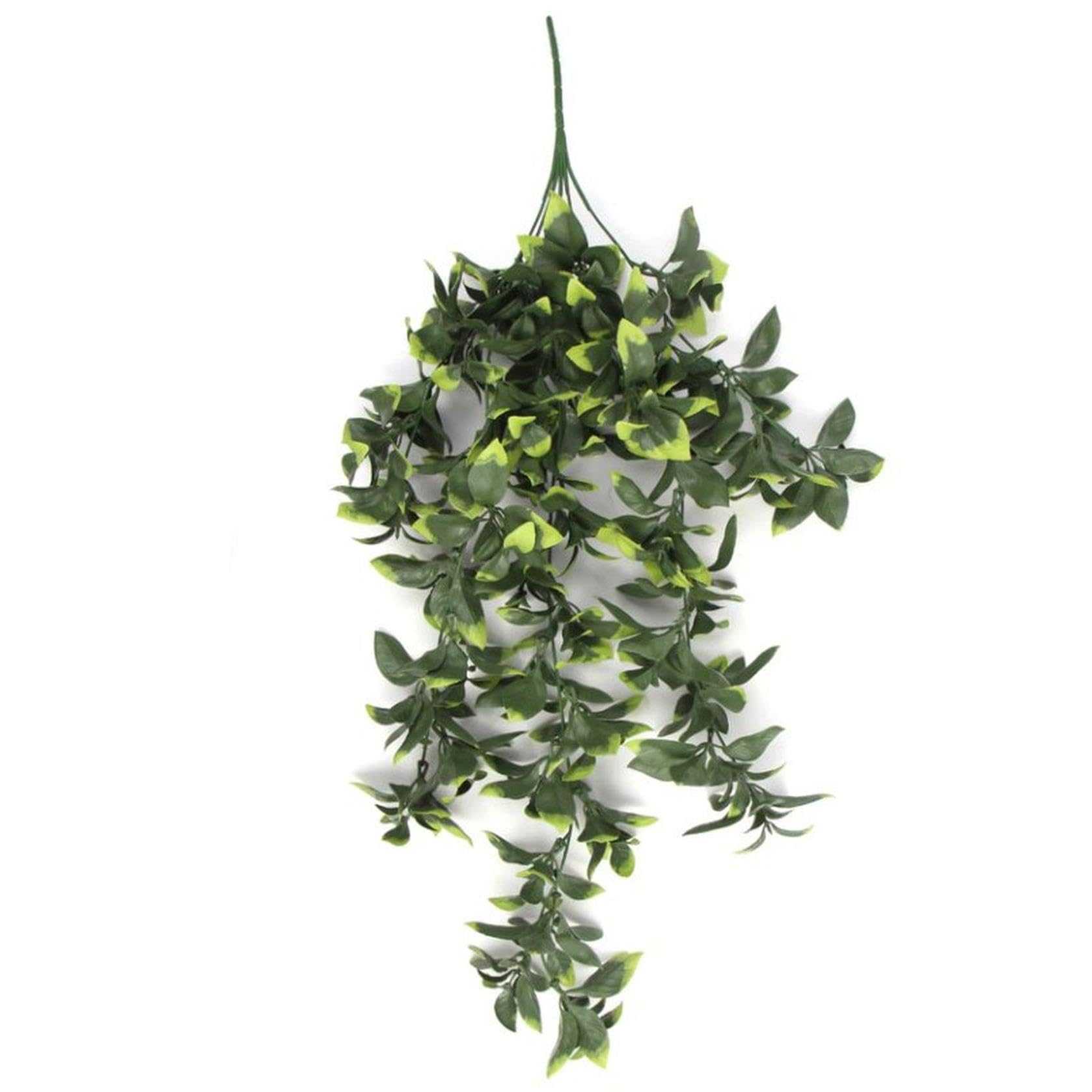 Leaf Artificial Hanging Plants Fire Resistant UV Resistant