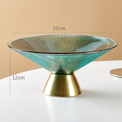 Miniatura 7 de Tazones de fruta, bandejas para servir para fiesta, soporte de frutas, frutero para encimera de cocina, bandeja de postre, cuenco de fruta de vidrio