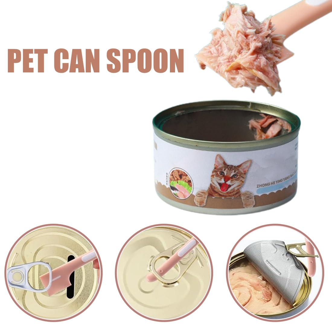 3 Stück Katzenfutter Löffel Tierfutter Dosenlöffel Futterdosenlöffel Für Tierfutter Praktische Mischlöffel Silikon Tierfutter Dosenlöffel Für Hunde Katzen Haustiere(Grün Rosa Grau)