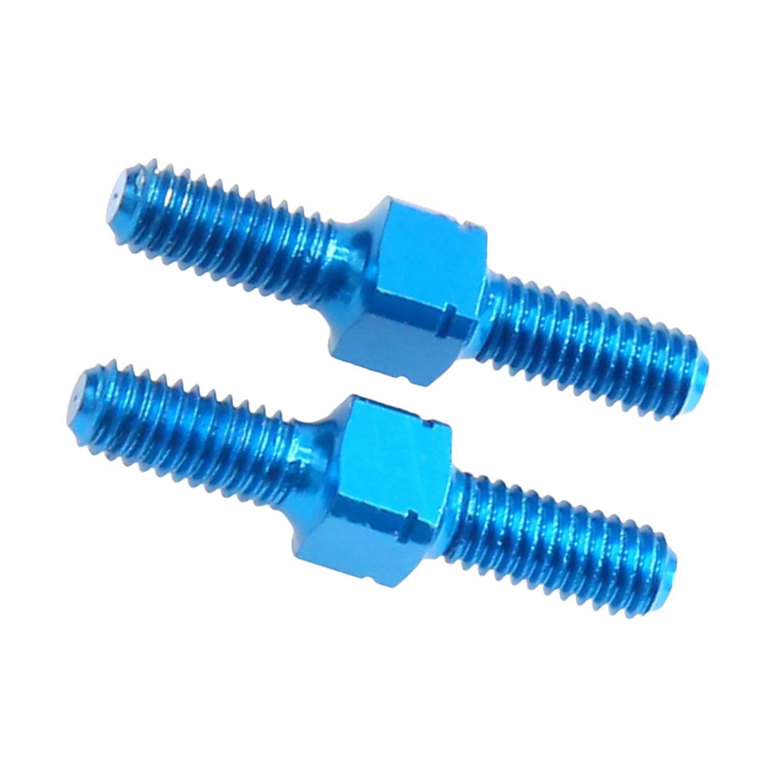 DYNWAVE 2 Pieces 3x18mm Turnbuckle Shaft Upgrade Accessories Easy to Install Spare Parts DIY Replaces for 54247 W202 RC Car Toy Model