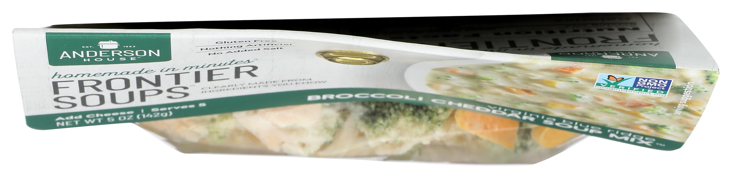 Frontier Soups Homemade In Minutes Soup Mix, Virginia Blue Ridge Broccoli Cheddar, 5 Ounce