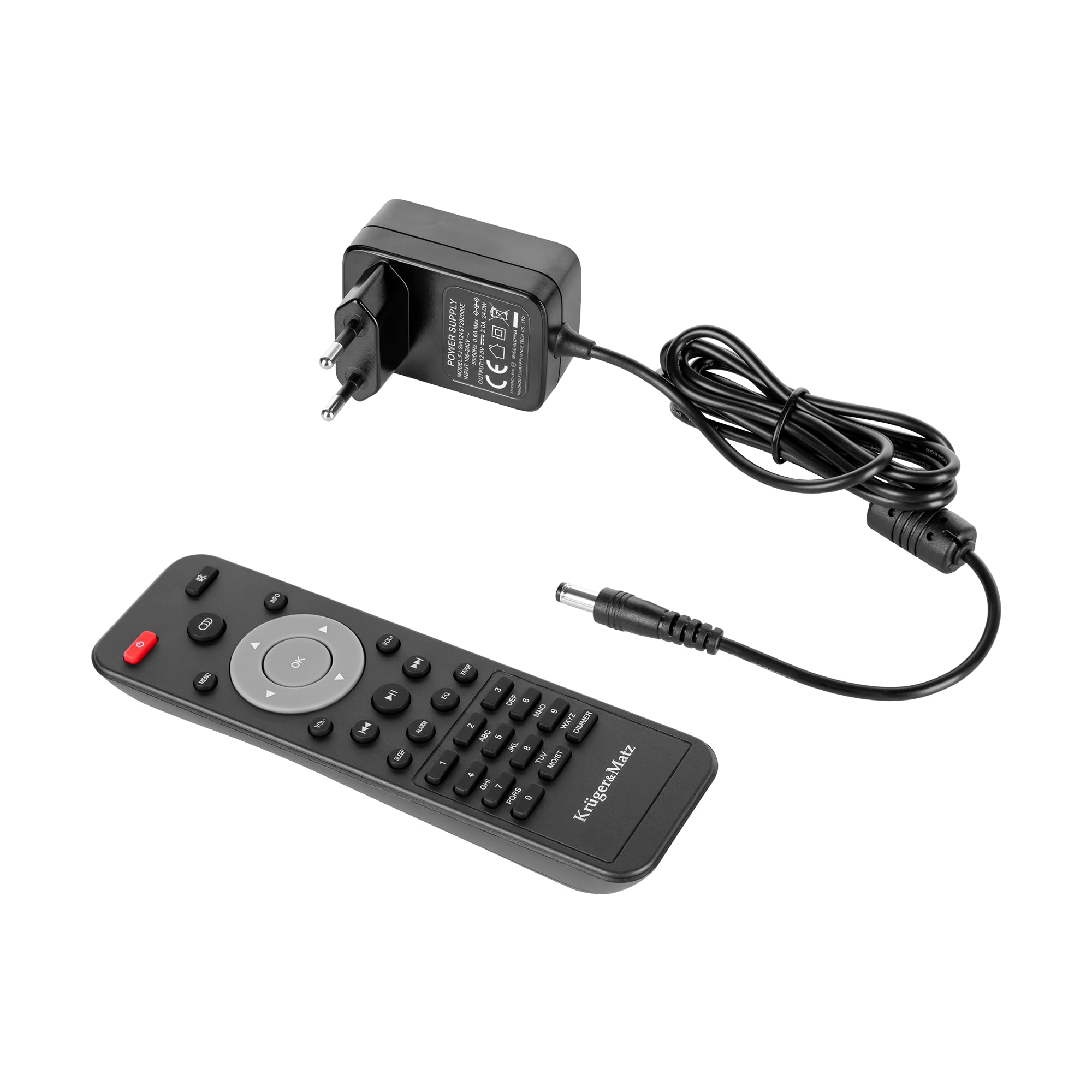 Krüger&Matz Radio Internetowe Bezprzewodowe Budzik Bluetooth FM DAB+ KM0816.1
