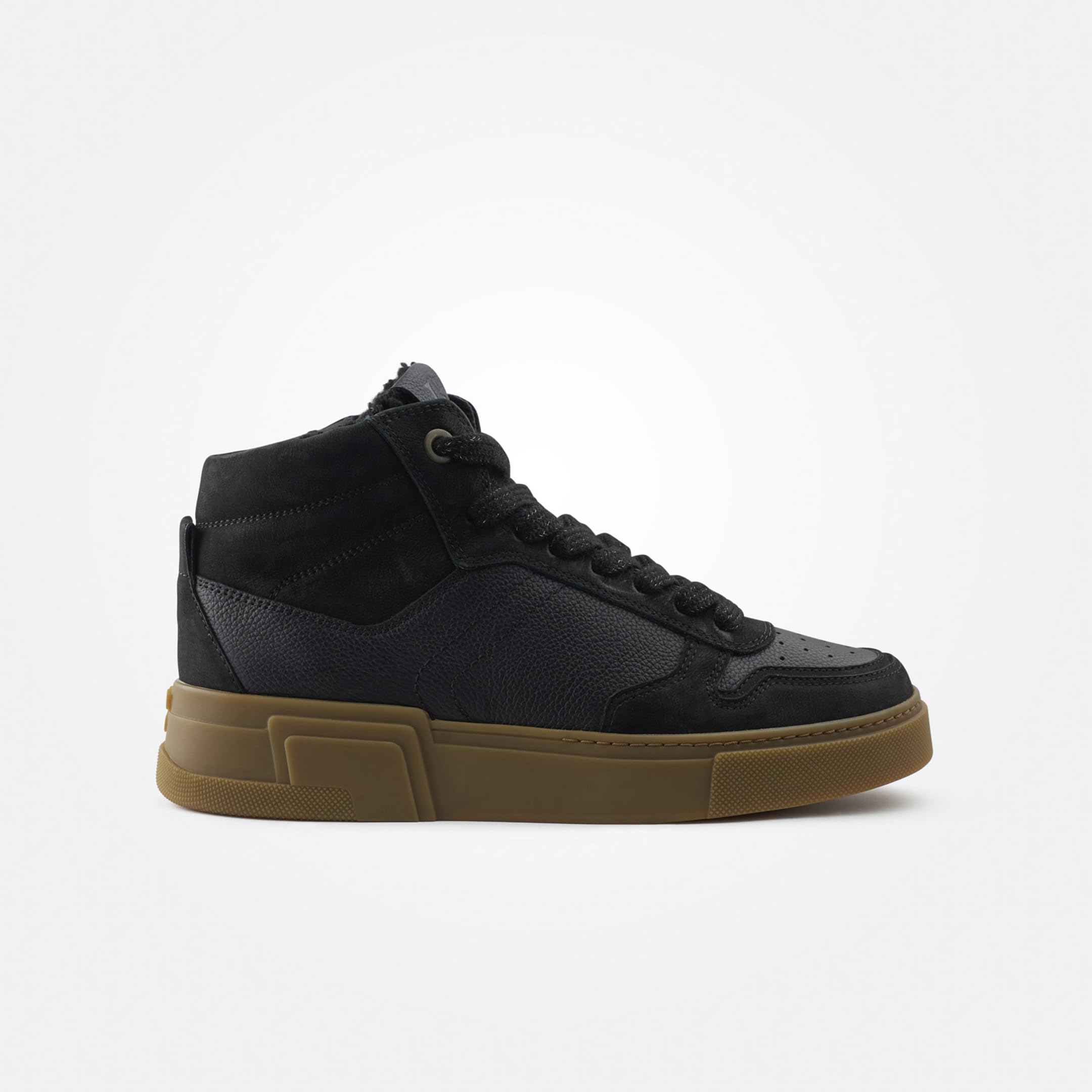 Paul Green Damen Hightop-Pauls mit Wechselfußbett, Frauen High-Top Sneaker,Warm gefüttert