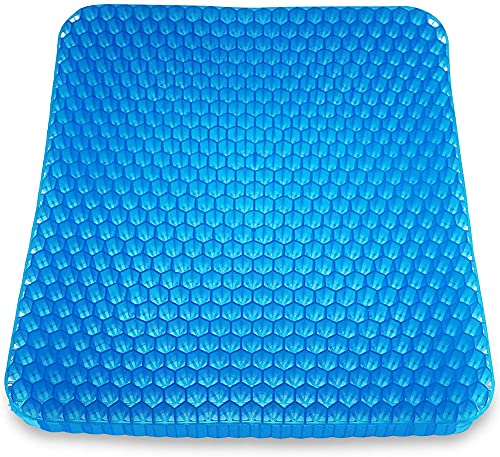 Asika SWN-0419-3 Gel Seat Cushion,1.65Inch Double Thick Egg Seat Cushion cover