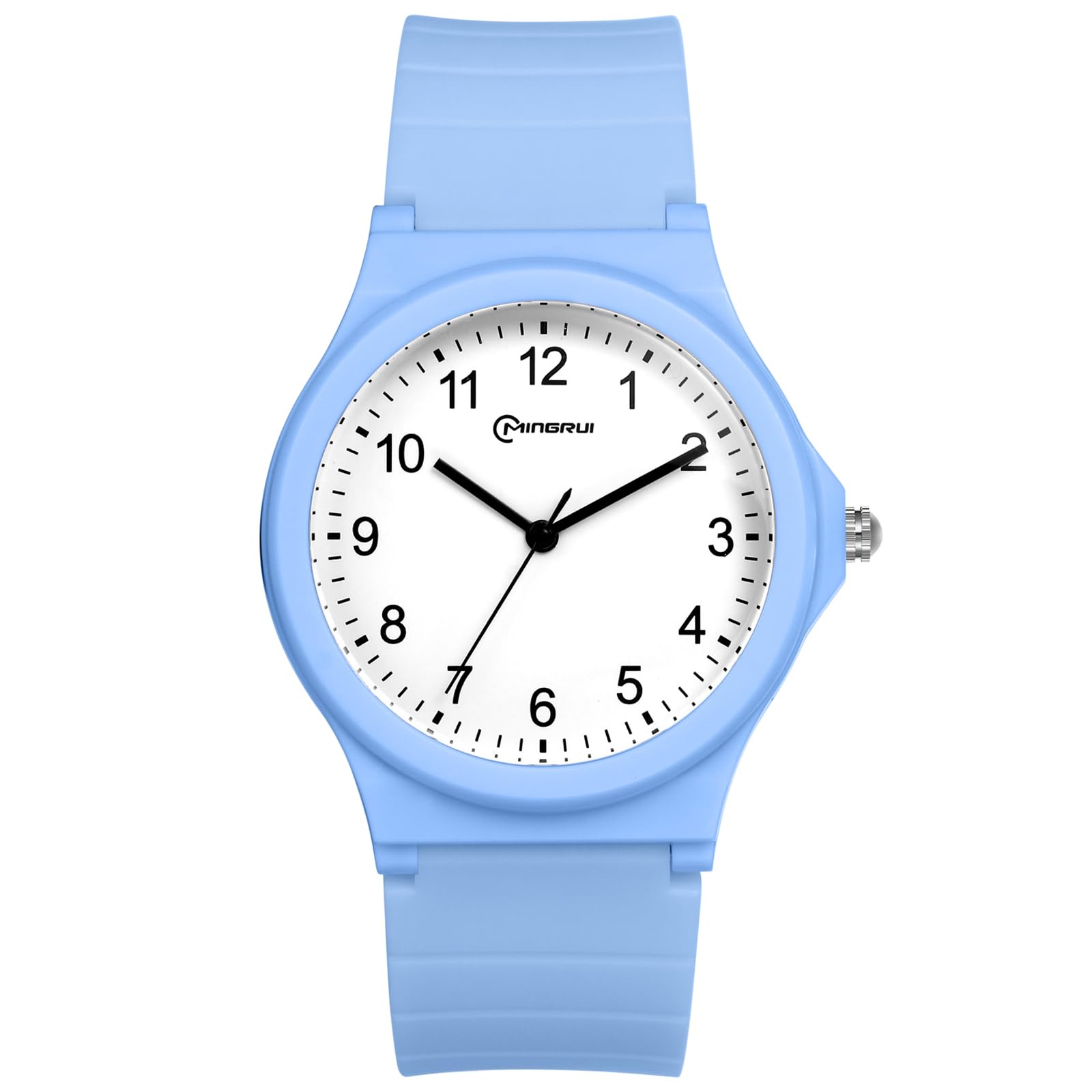 OIDEA Kinderuhr Analog Silikon Armbanduhr: Analog Quarzwerk 10m wasserdichte Uhr mit Silikon Armband Geschenk für Mädchen Junge Sohn Tochter Freund Kinder