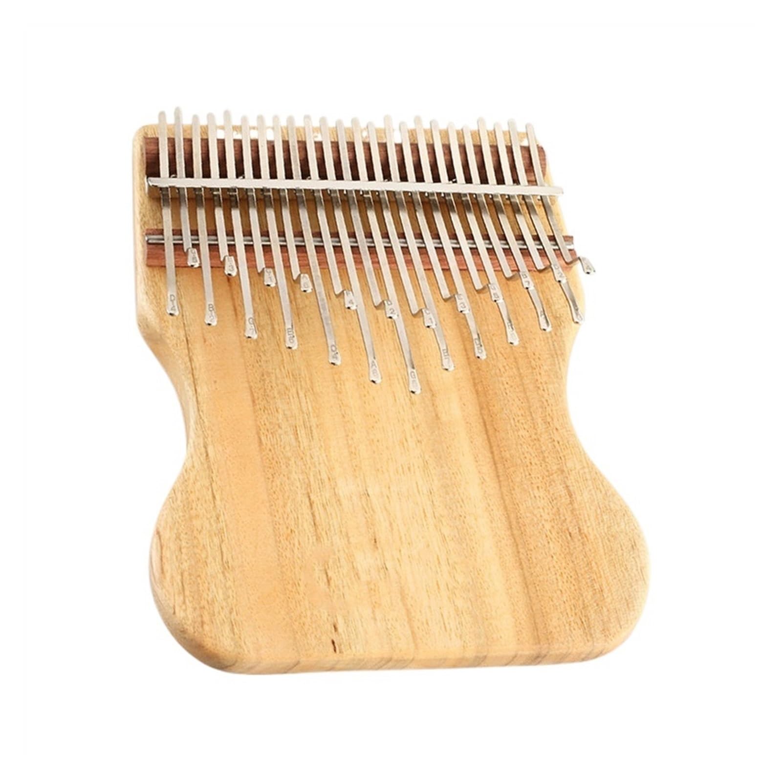 Kalimba Deskowy kłoda drewna kamforowego w kolorze 24-tonowego fortepianu kciukowego Kalimba przenośny instrument muzyczny dla początkujących