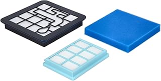 McFilter | Filterset geeignet für Philips FC8010/01 FC9332/09 FC9328,FC9334 FC9349,FC9353 FC9556 FC9515 Hepafilter Staubsaugerfilter Zubehör für PowerPro Compact, Active, City Power Cyclone, 3 Stk.