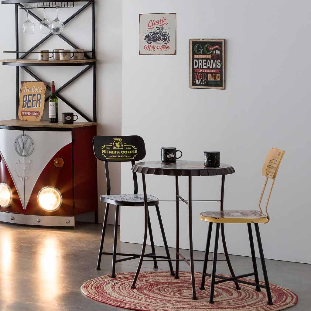 Mesa Metal : table en métal stable et anti-rayures pour en finir avec les meubles fragiles