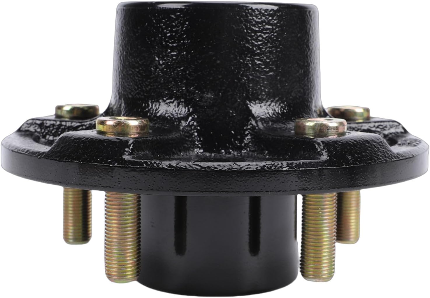 2-Pack Heavy Duty Trailer Hub Kits - 5 Lug 4.5" Screw/Fastener Pattern with L44649/L68149 Bearings - Fits 1-1/16" to 13/8" 84 Tapered Axles - Complete Wheel Hub Assembly for Boat &