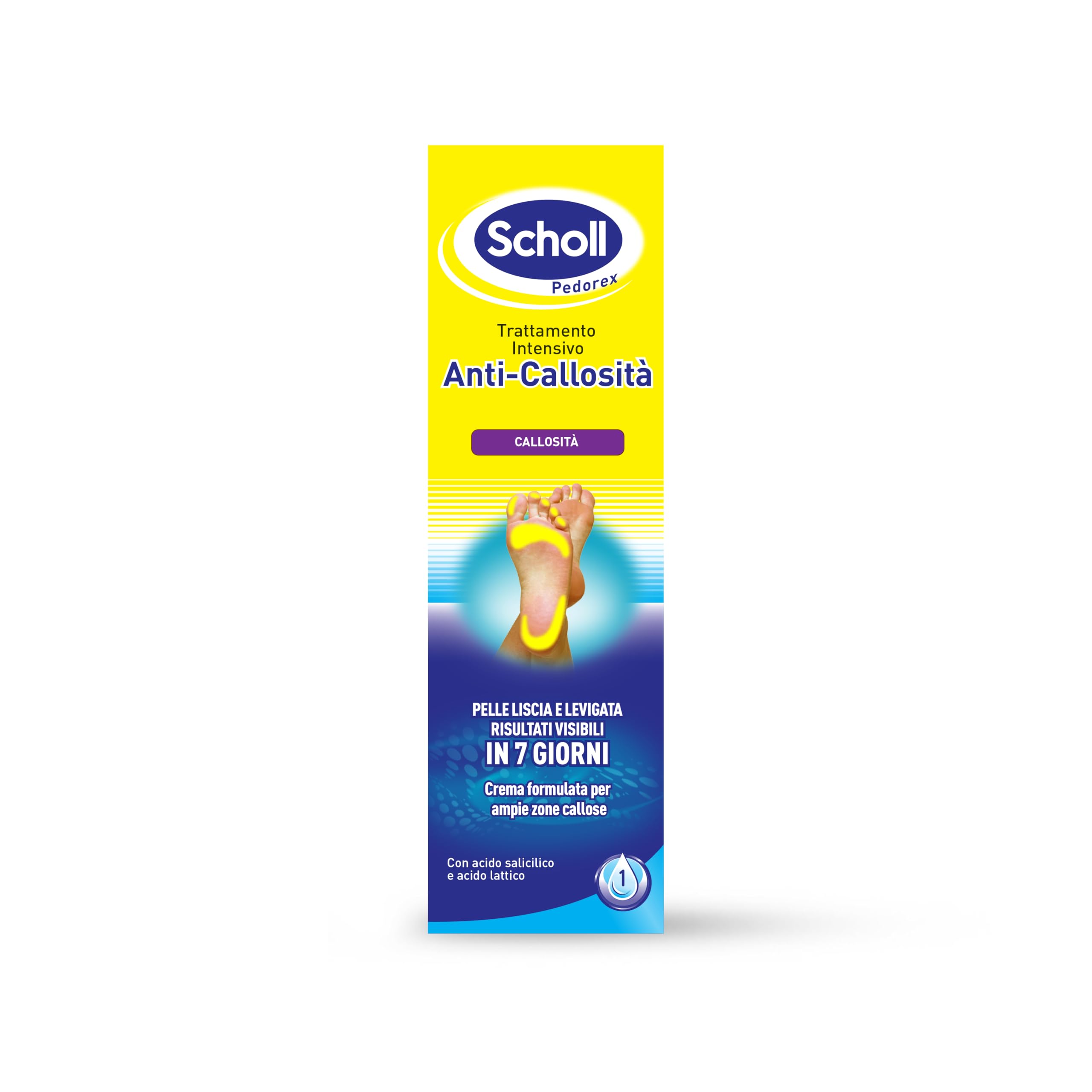 Scholl - Trattamento Intensivo Anti-​Callosità;​Con Acido Salicilico E Acido Lattico - 75 Ml