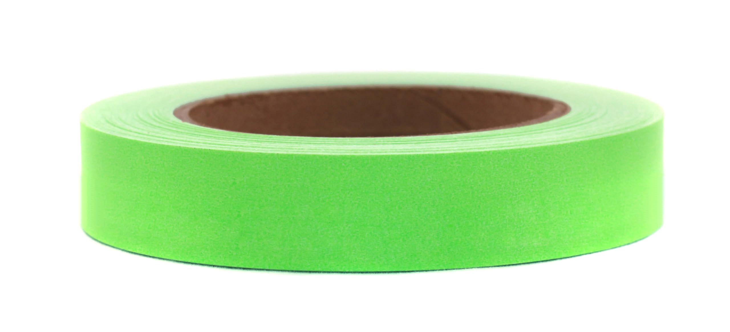 ChromaLabel 1 Inch Removable Adhesive Color Code Labeling Tape, 60 Yard Roll, Fluorescent Green