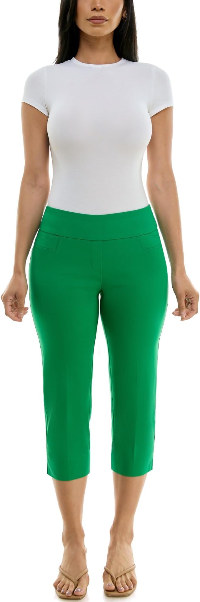 Women's Pull-on Slim Leg Crop Pant