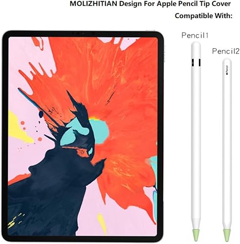 Miniatura 2 de Funda para punta de lápiz Apple, paquete de 50 puntas de iPencil compatibles con punta de Apple Pencil de 1 generación, punta de Apple Pencil de 2
