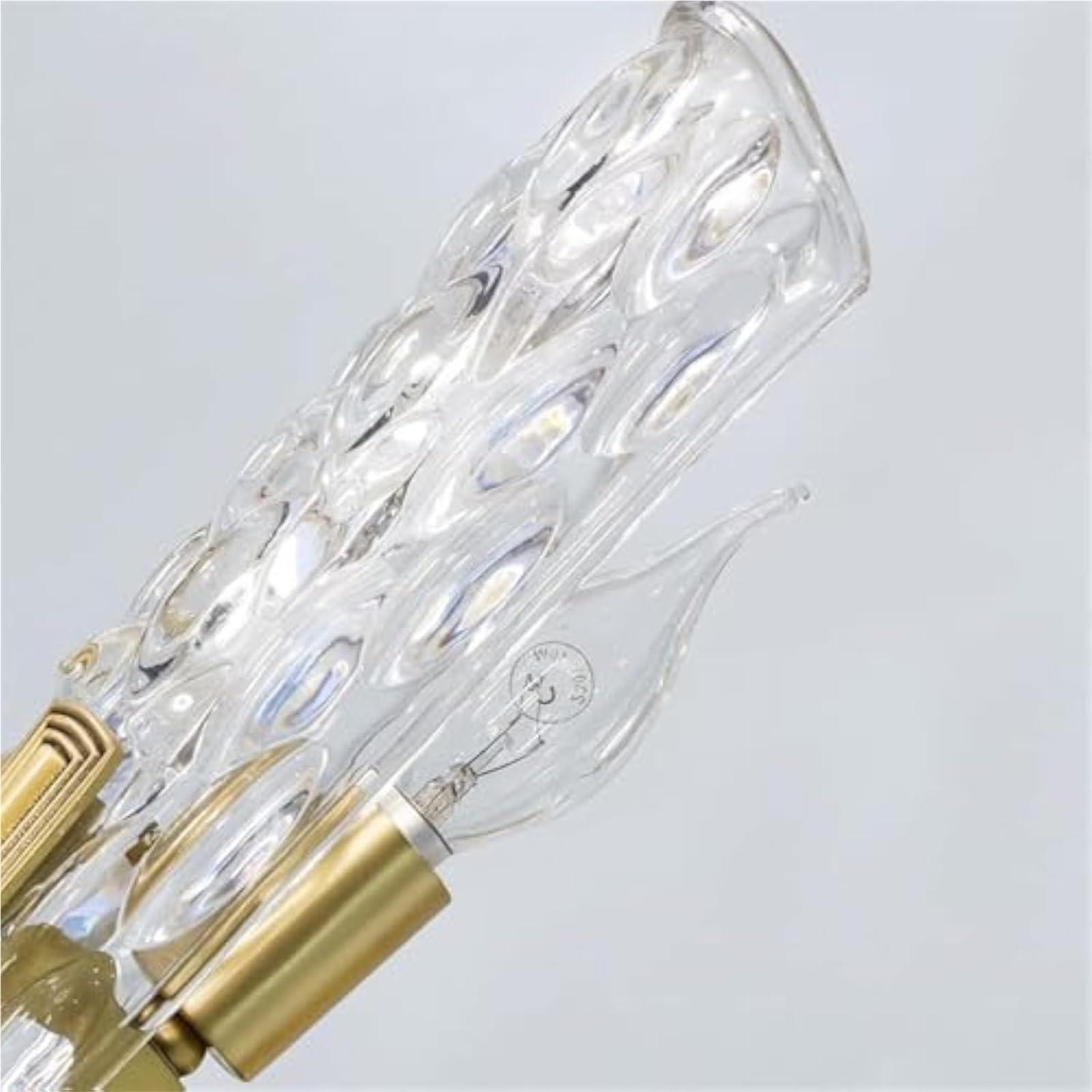 Europejska lampa ścienna E14, miedziane oświetlenie wnętrz, nowoczesny styl, lustro, lampka nocna, lampa sufitowa (1 żarówka)
