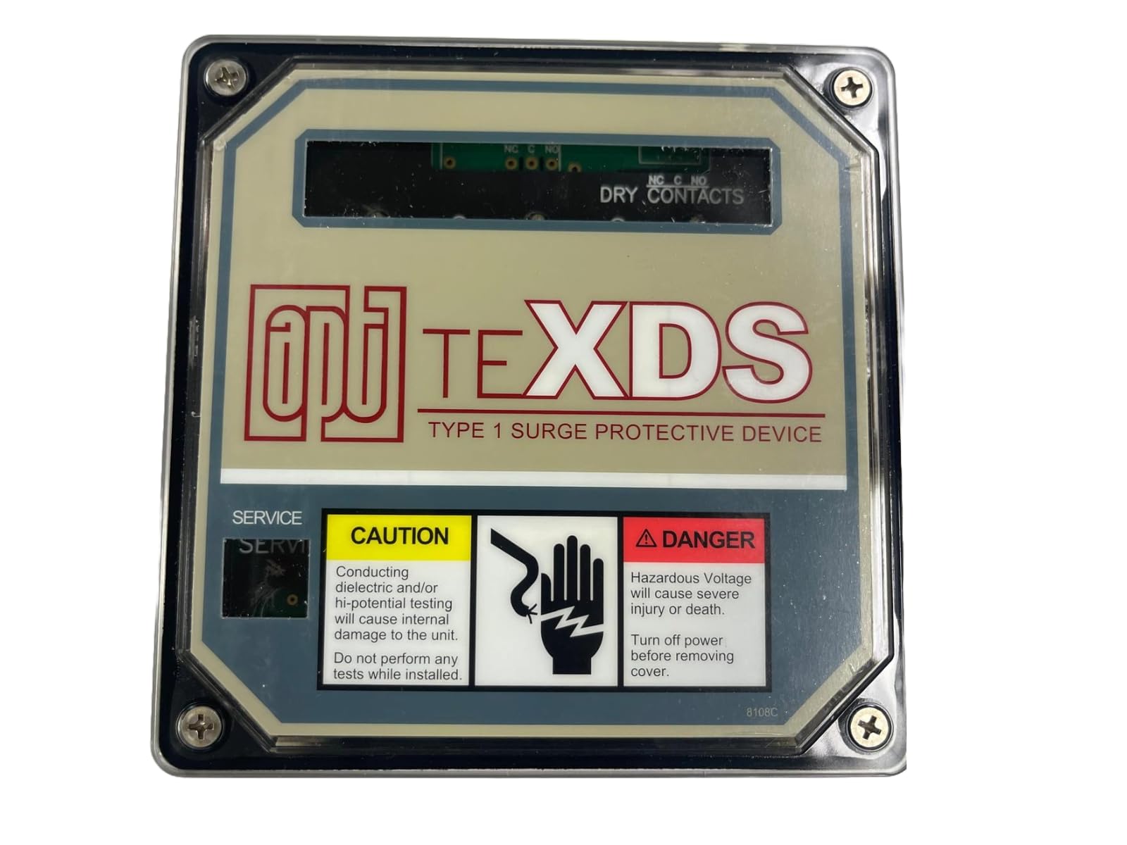 TE02XDS104X5 – Advanced Surge Protection for Three-Phase Power Systems