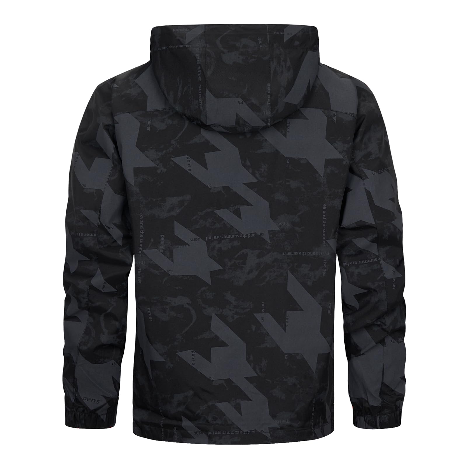 LBL Softshelljacke für Herren Wasserdicht Outdoor Jacken Warme Gefütterte mit Abnehmbarer Kapuze Atmungsaktive Wanderjacke übergangsjacke
