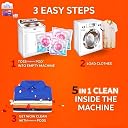 60 Pack Pods 5-in-1 Dissolvable Magic Laundry Pods for 30 Washes | Tough Stain Fighter for Top & Front Load Machines | Floral Aroma | Eco-Friendly | 1 Pod = 1 Wash for 5-7kg Loads (60 Pods) gallery image
