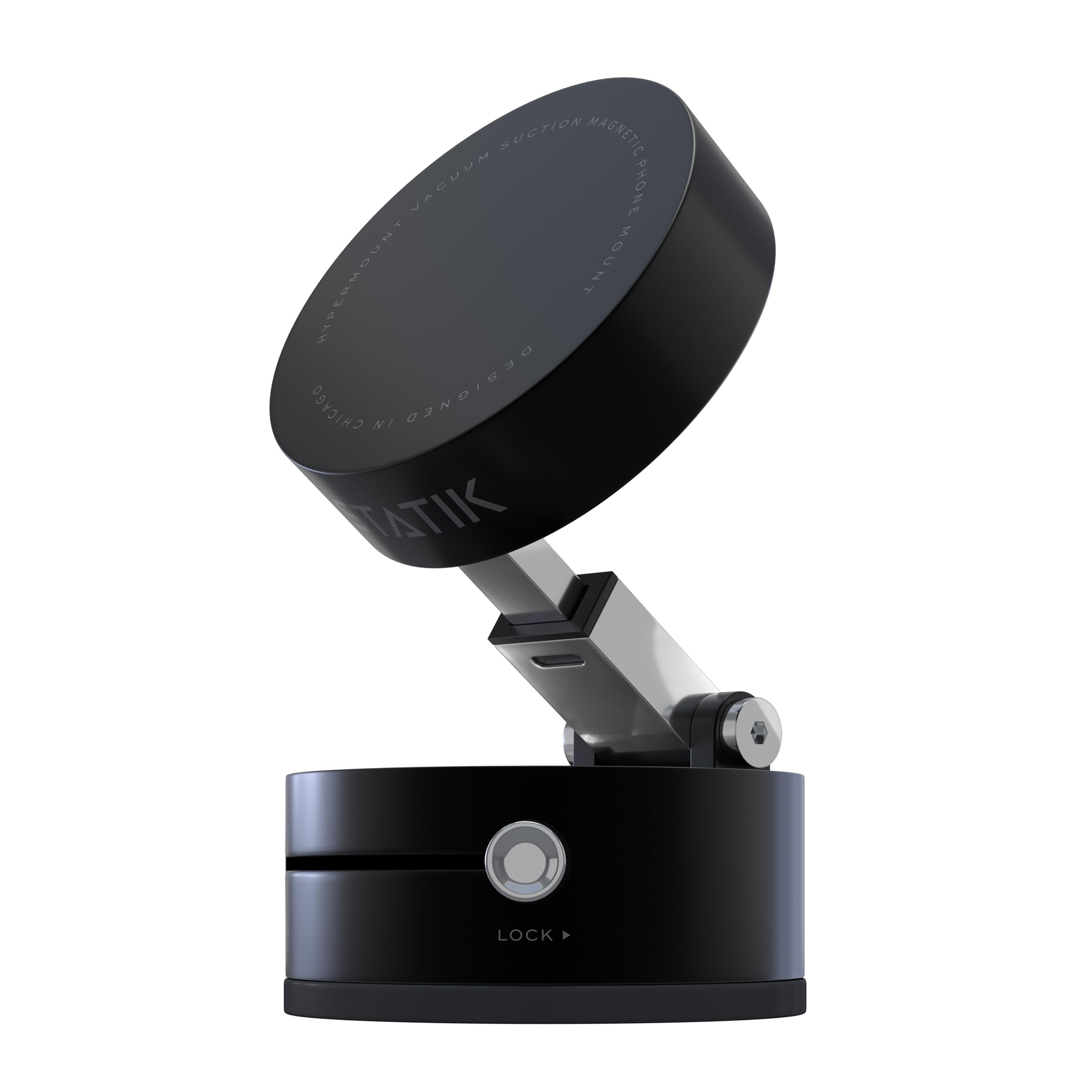 Statik HyperMount Gen 2 Vacuum Phone Mount Magnetic Phone Holder Vacuum Seal Car Phone Mount Use on Any
