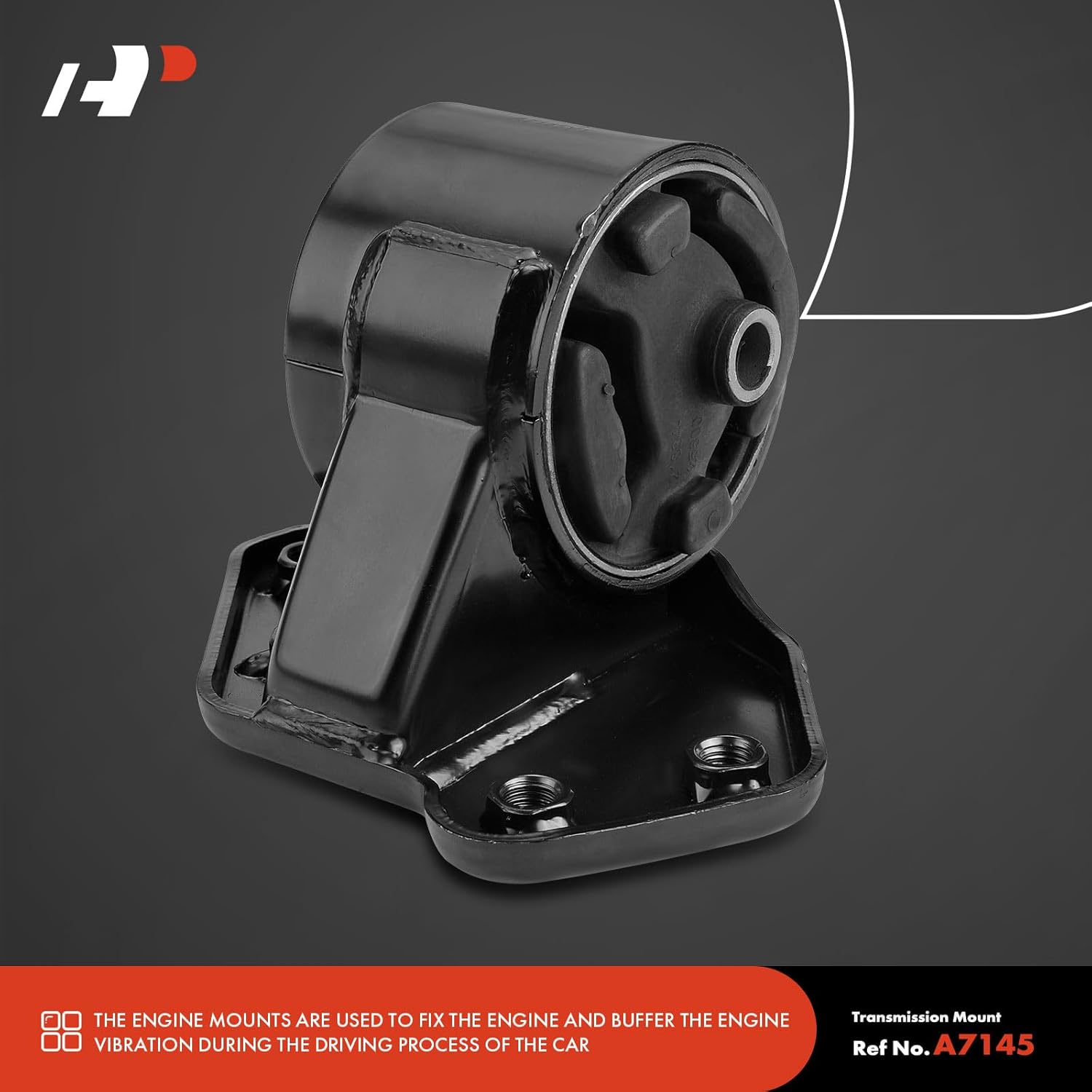 A-Premium Engine Motor Mount and Transmission Mount Kit Compatible with Hyundai Accent 2003 2004 2005 1.6L, Manual Transmission, 3-PC Set, Replace# 2183025400