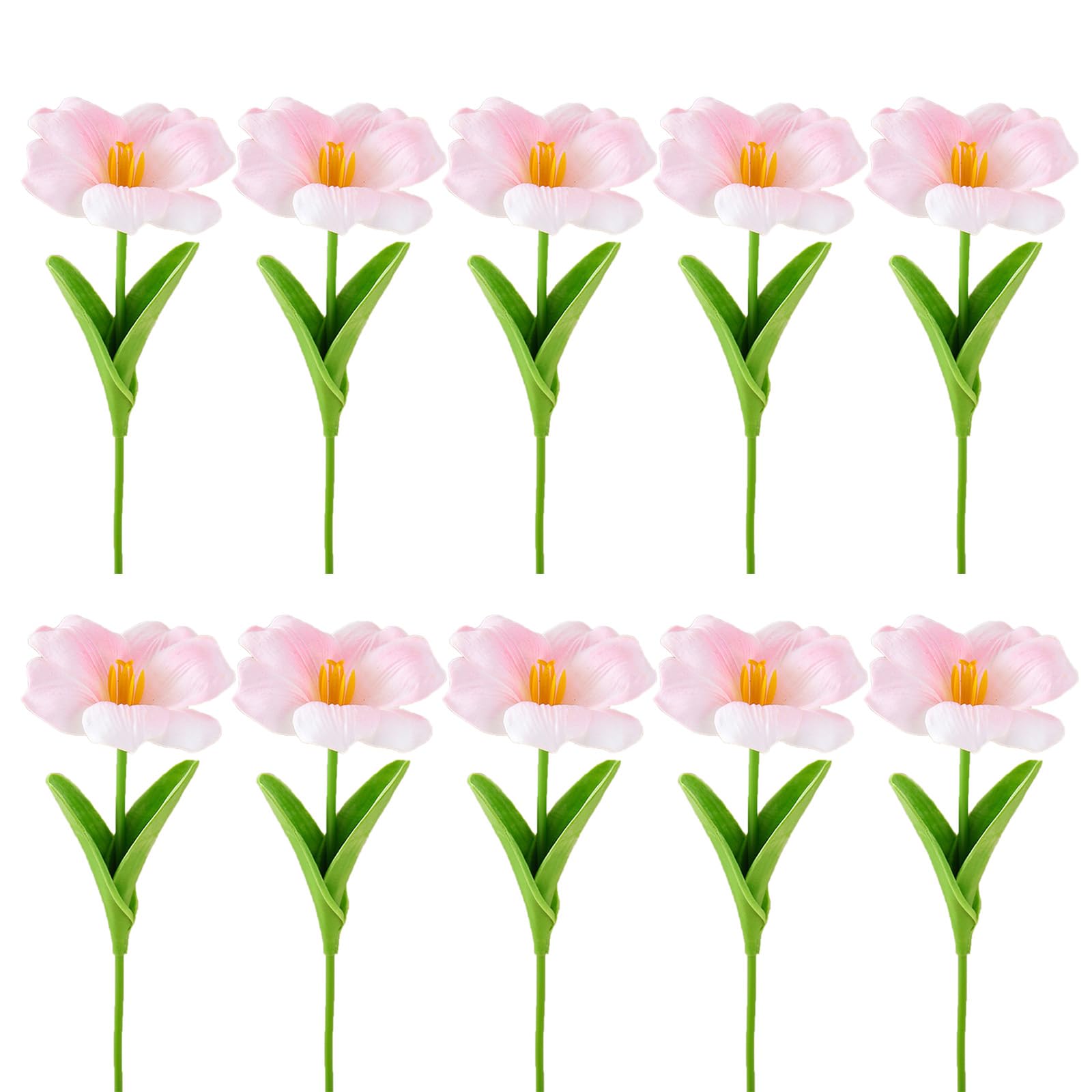 YWLUUOO 10Pcs Artificial Flower Bouquets Simulation Flowers Arrangement for Wedding Party Home Garden Decoration Flower