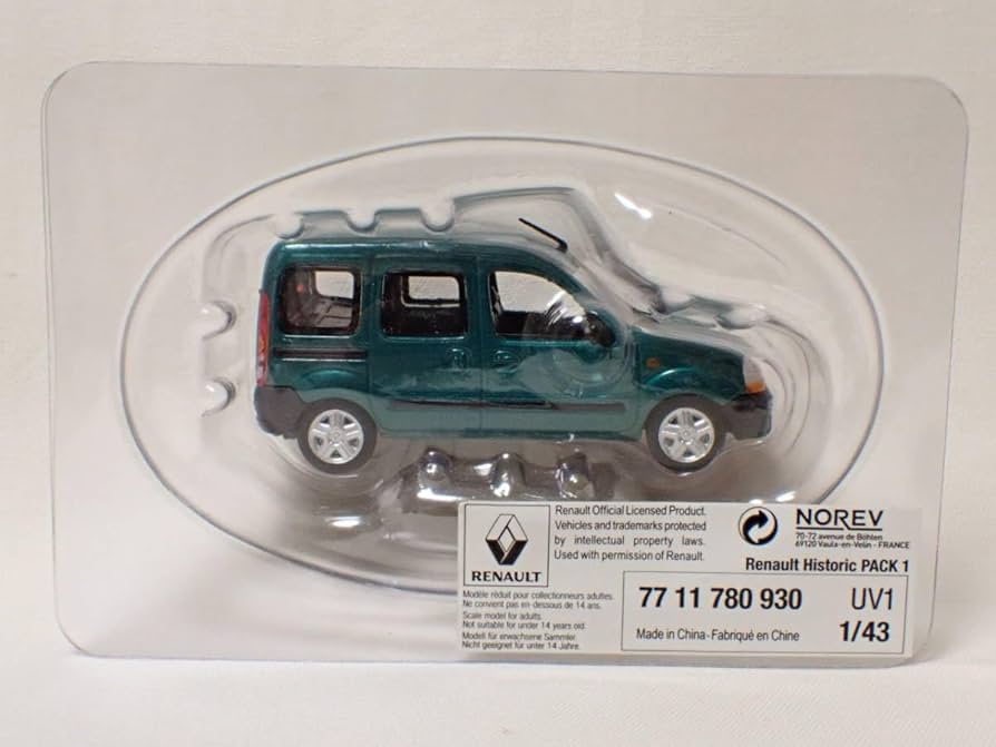 Amazon | 1/43 ルノー・カングー 初代 前期型 Renault Kangoo