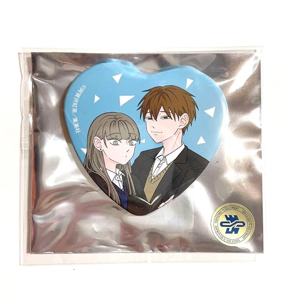 Amazon.co.jp: 氷の城壁 THEキャラCafe ハート型カンバッジ