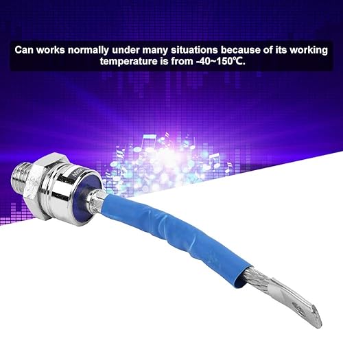 Miniatura 3 de Diodo rectificador, 200A 1600V Diodo rectificador en espiral, Accesorios eléctricos industriales, Conectores de control de máquina herramienta,