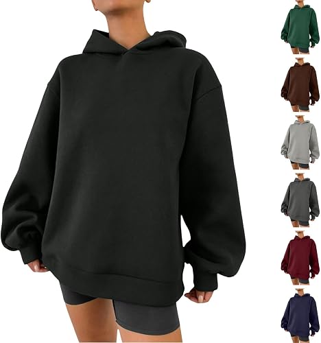 Oversized Hoodies for Women Womens Ladies Plus Size Trendy Hoodie Teen Girl Hood