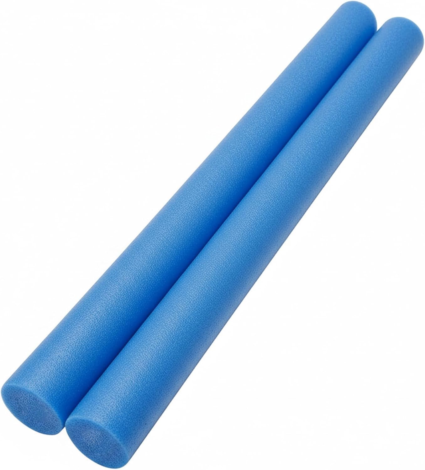 High Buoyancy Swimming Noodles 2-Pack – Foam Floats for Adults Kids Pool Training Water Play, 60 Inch (Blue)