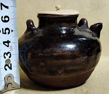 又玄斎書付　古瀬戸　茶入　共箱　茶道具 又玄斎書付 古瀬戸 茶入 共箱 茶道具