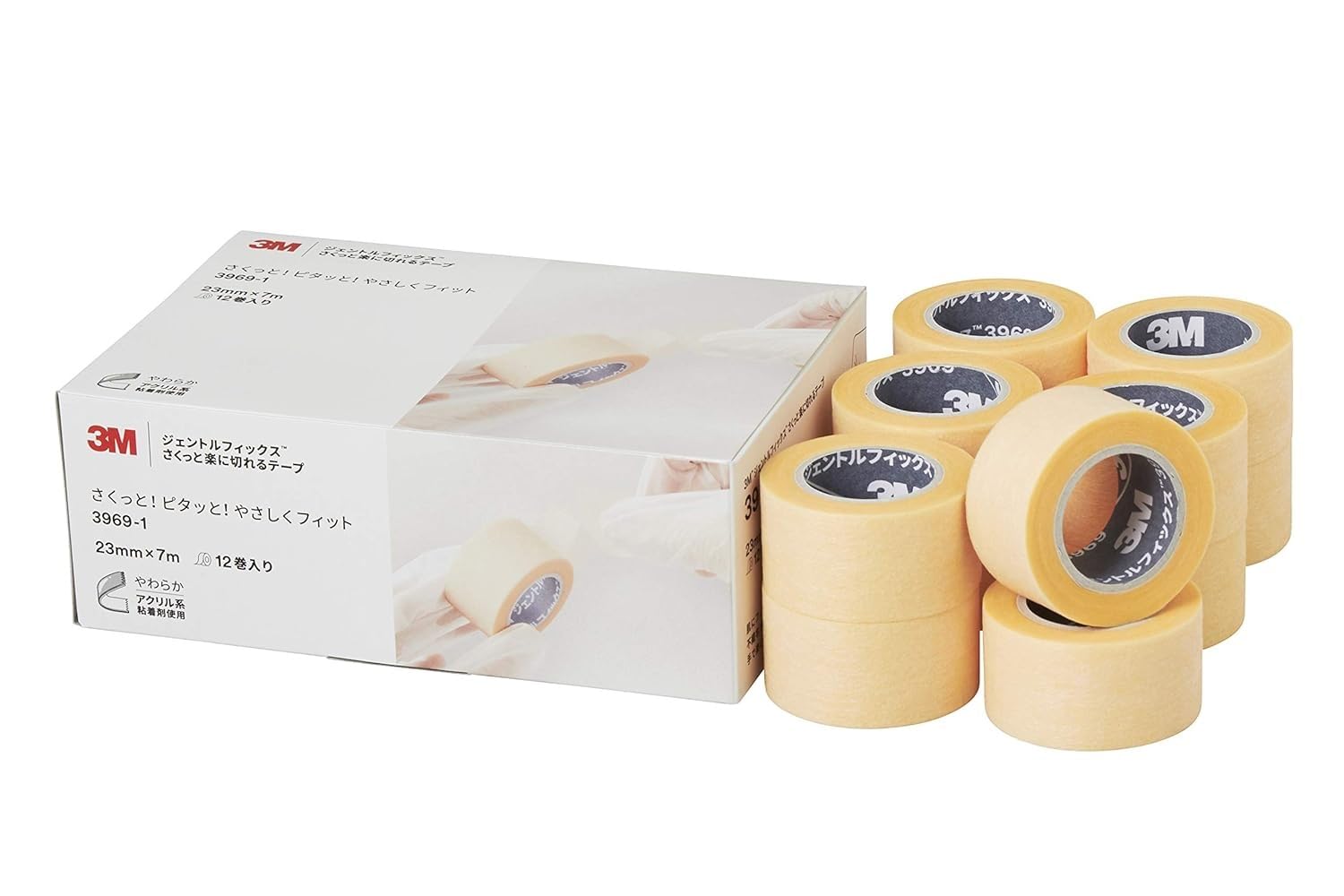 Amazon.co.jp: ソルベンタム サージカルテープ ジェントルフィックス
