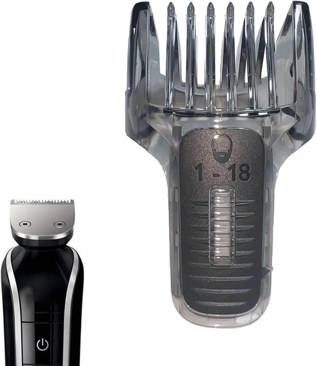 Replacement 118mm Beard Comb Compatible with Philips